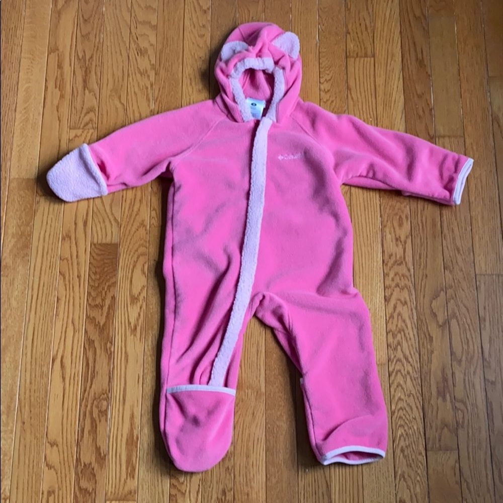Columbia fleece snowsuit